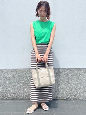 Tsuji_aさん(レディース・160cm)の夏コーディネート