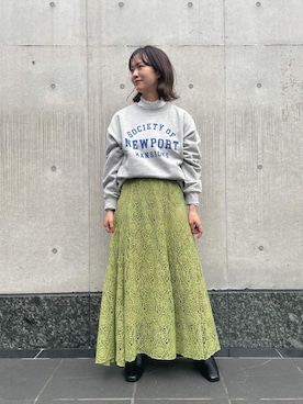 Tsuji_aさん（レディース・160cm）の夏コーディネート