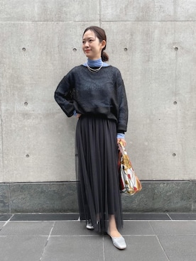 「K.Spin（ケースピン）のアイテム」を使った、Tsuji_aさん（レディース・160cm）の秋コーディネート