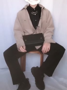 「ワークマン」｜psyquiさん（メンズ・175cm・10代）の冬コーディネート