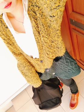 「レッドウィング」｜「アイテム（その他アウター）」を使った、asanoさん（レディース・156cm）の秋コーディネート