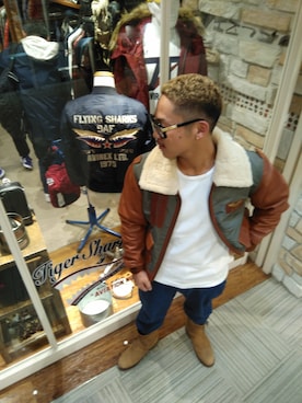 JhonIn【マサト】さん（メンズ・168cm）の冬コーディネート