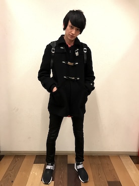 「MICHEL KLEIN（ミッシェル・クラン）のアイテム（ジャケット/アウター）」を使った、宮下雅人   さん（メンズ・183cm）の春コーディネート