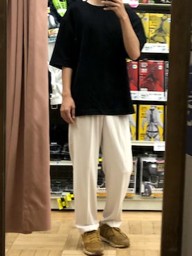 「NIKE AIR SLANT（ナイキエアスラント）のアイテム」を使った、KOYAさん（メンズ・171cm）の夏コーディネート