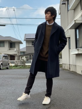 RIKUさん（メンズ・168cm）の冬コーディネート