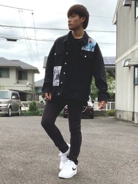 「Lazar（ラザル）のアイテム（ジャケット/アウター）」を使った、RIKUさん（メンズ・170cm）の秋コーディネート