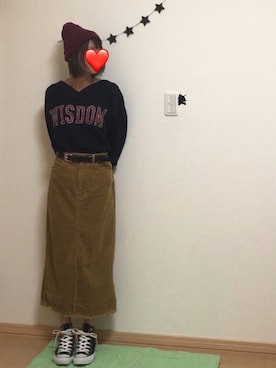 しろTOむくさん(レディース・154cm)の秋コーディネート