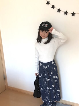 「GU（ジーユー）のアイテム（キャミソール、ピンク系）」を使った、しろTOむくさん（レディース）の春コーディネート