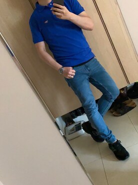 ポロシャツを使った 40代 のメンズ人気ファッションコーディネート Wear