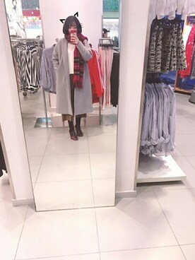 letitiaさん（レディース・163cm）の冬コーディネート