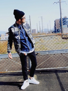 🌈hisanistaさん（メンズ・170cm）の冬コーディネート