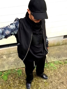 「GRAFFITI（グラフティ）のアイテム」を使った、🌈hisanistaさん（メンズ・170cm）の春コーディネート