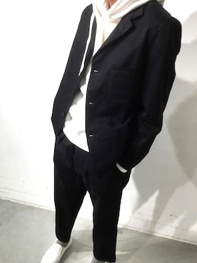 「koe（コエ）のアイテム（ジャケット/アウター）」を使った、shunさん（メンズ・173cm）の冬コーディネート