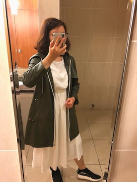 「working style」｜「アイテム（マウンテンパーカー）」を使った、GRACE Kさん（レディース・158cm）の冬コーディネート