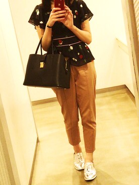 「MINIMUM（ミニマム）のアイテム（トップス）」を使った、pipipiさん（レディース・162cm）の夏コーディネート