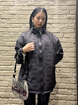 「らふこーで」｜「アイテム（その他アウター）」を使った、karin1366さん（レディース・160cm）の秋コーディネート