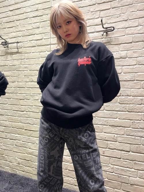 ⭐️超美品⭐️ 現物写真あり　Lsize　HYSTERIC ROCKERSスウェット HYSTERIC GLAMOUR（ヒステリックグラマー）の「HYS ROCKERS