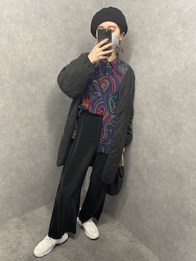 「Handmade（ハンドメイド）のアイテム」を使った、𝕊 𝔸 𝕀さん（レディース・163cm）の春コーディネート