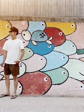 yu.さん（メンズ・180cm）の夏コーディネート