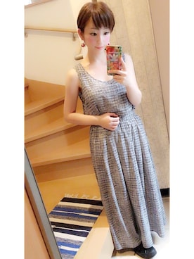 「アイテム（ピアス（両耳用））」を使った、チャオズさん（レディース・148cm・30代）の夏コーディネート