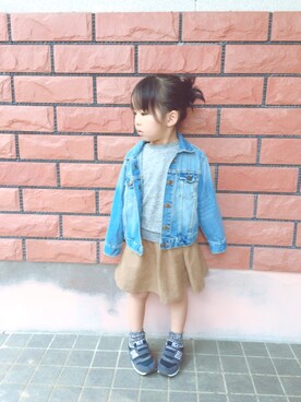 *.yukino⑅◡̈*さん（キッズ・100cm）の春コーディネート