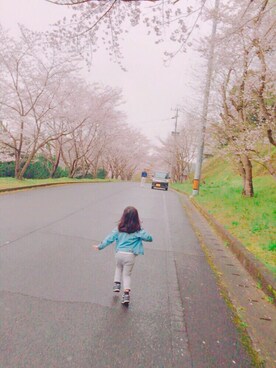 *.yukino⑅◡̈*さん（キッズ・100cm）の春コーディネート