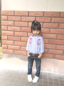 *.yukino⑅◡̈*さん（キッズ・100cm）の春コーディネート
