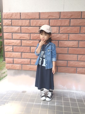 *.yukino⑅◡̈*さん（キッズ・100cm）の夏コーディネート