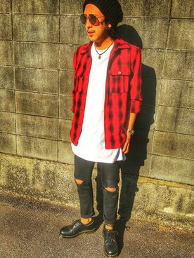 Taira Tomoakiさん(メンズ・170cm)の春コーディネート