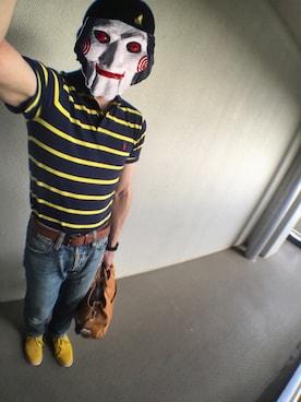 「GGD（ジージーディー）のアイテム（腕時計）」を使った、t.o.gさん（メンズ・170cm）の夏コーディネート