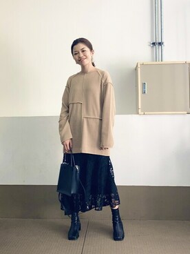 jimaさん（レディース・163cm）の冬コーディネート