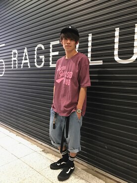 いのうえさん（メンズ・165cm）の夏コーディネート