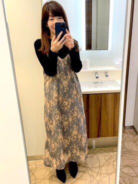 Sirichanさん（レディース・163cm）の冬コーディネート