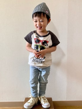 rittanさん（キッズ・90cm）の春コーディネート