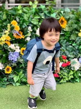 rittanさん（キッズ・90cm）の夏コーディネート