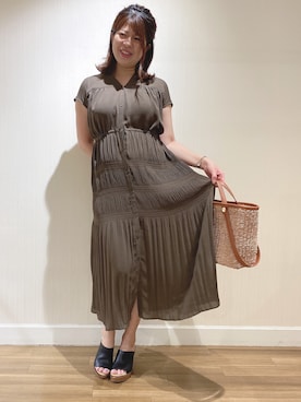 「パーソナルカラー オータム」｜nagoya12agendaさん（レディース・161cm）の夏コーディネート