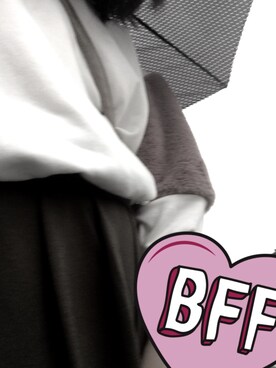 「wearhalloween2017」｜「アイテム（スウェット）」を使った、kiku→としたいリスナーさん（レディース・166cm）の秋コーディネート