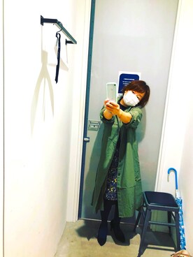 「CONVERSE TOKYO（コンバーストウキョウ）のアイテム（ワンピース/ドレス）」を使った、kyokonsmilingさん（レディース・152cm）の秋コーディネート