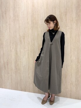 yuzuさん（レディース・162cm）の秋コーディネート