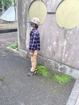 「アイテム（トップス）」を使った、meiking   メイキングさん（キッズ・110cm・10代）の秋コーディネート