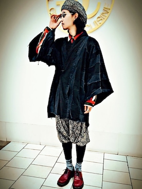 居子堯さんのコーディネート