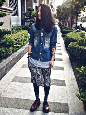 居子堯さんのコーディネート