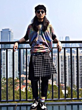 居子堯さんのコーディネート