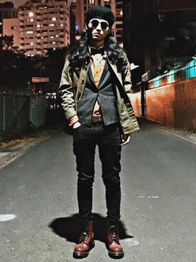 居子堯さんのコーディネート