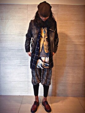 居子堯さんのコーディネート