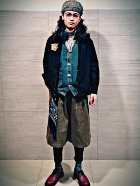 居子堯さんのコーディネート