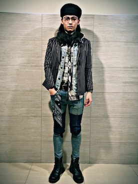 居子堯さんのコーディネート