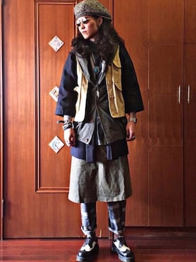 居子堯さんのコーディネート