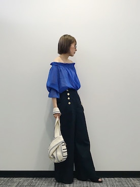 「laboratory work（ラボラトリーワーク）のアイテム」を使った、kanaさん（レディース・160cm）の夏コーディネート