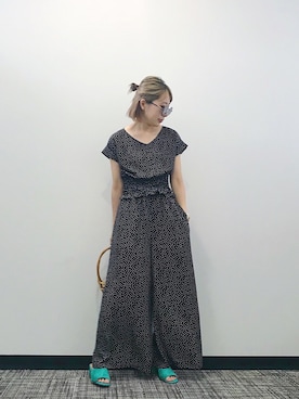 「laboratory work（ラボラトリーワーク）のアイテム」を使った、kanaさん（レディース・160cm）の夏コーディネート